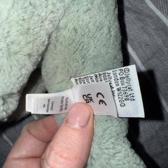 Jellycat retired Fossilly Brontosaurus Dinosaur Dino Green Plush Stuffed Animal - Picture 4 of 7